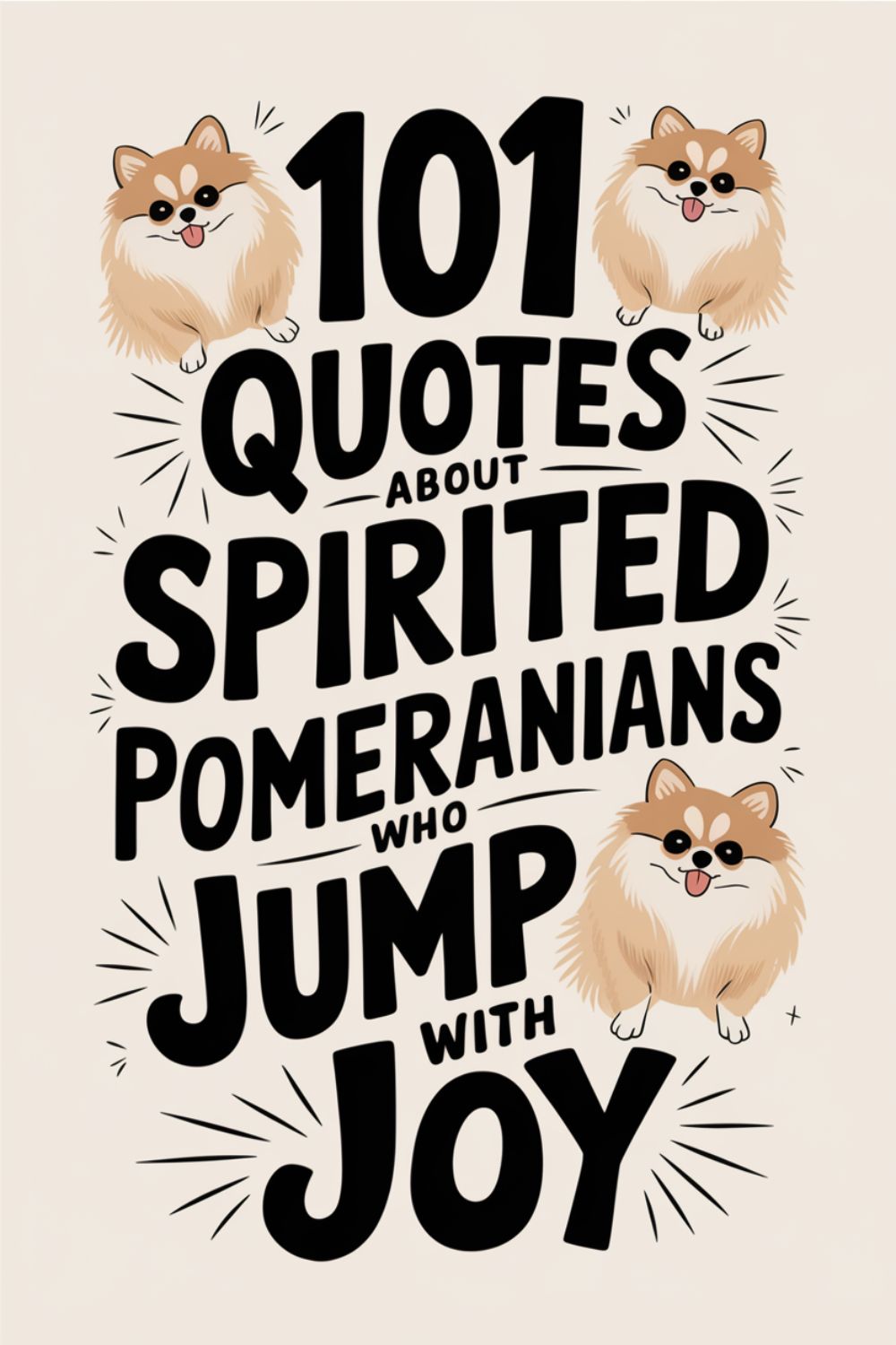 101 Quotes About Spirited Pomeranians Who Jump with Joy