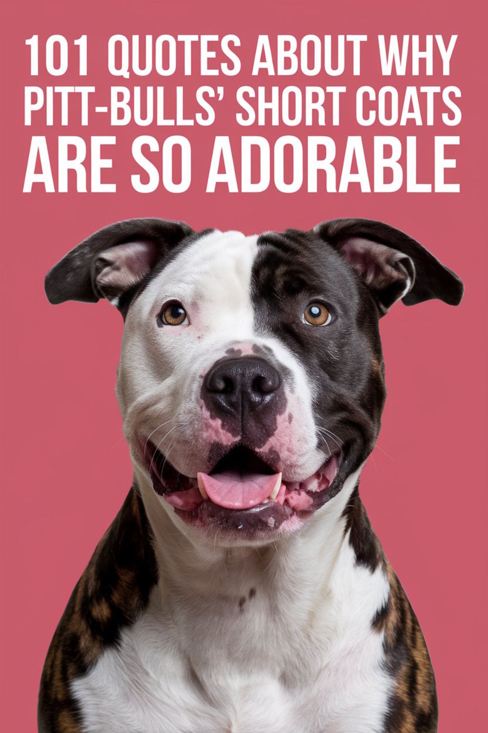 101 Quotes About Why Pitbulls' Short Coats Are So Adorable