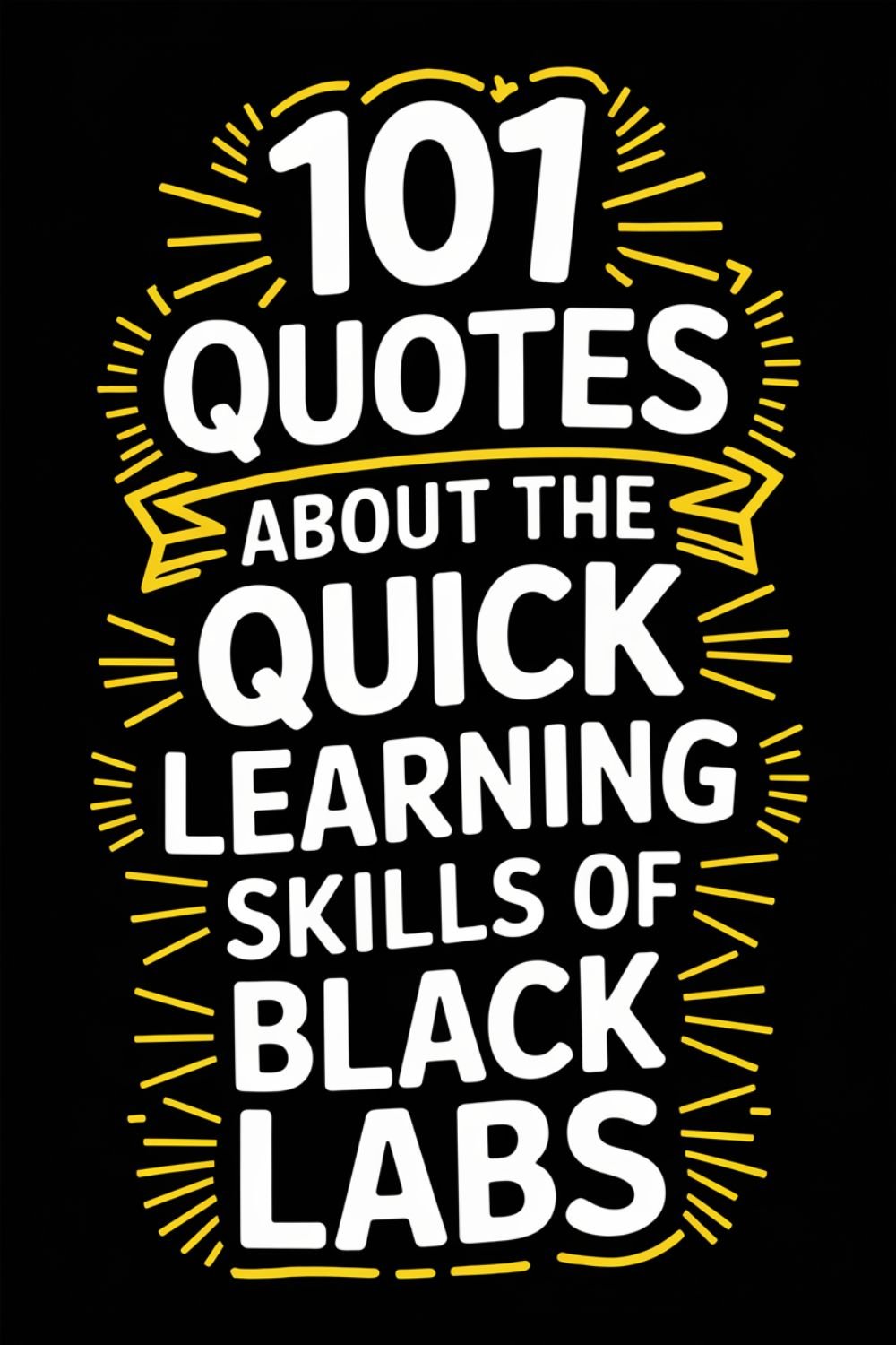101 Quotes About the Quick Learning Skills of Black Labs