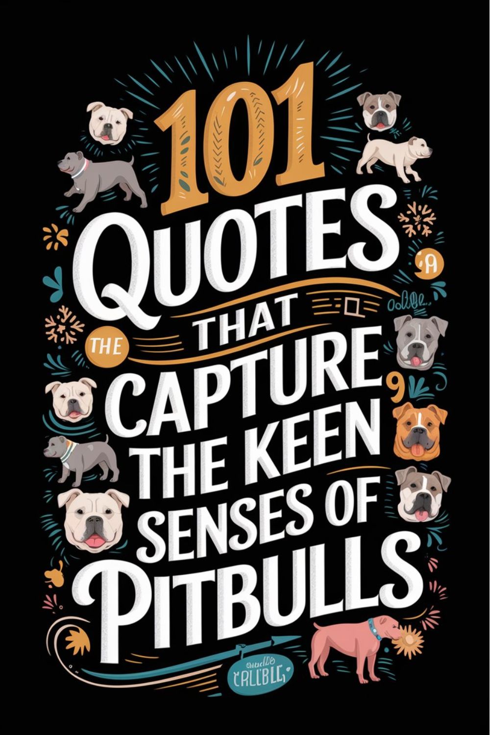 101 Quotes That Capture the Keen Senses of Pitbulls