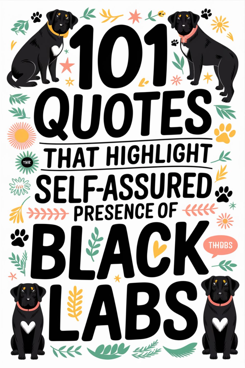 101 Quotes That Highlight the Self-Assured Presence of Black Labs