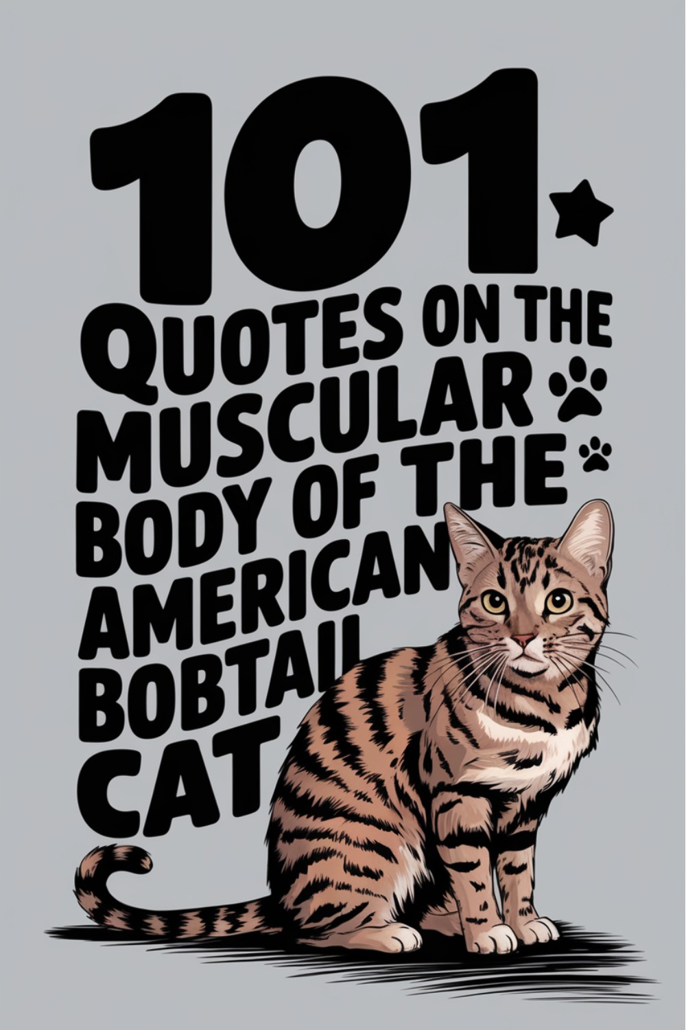 101 Quotes on the Muscular Body of the American Bobtail Cat