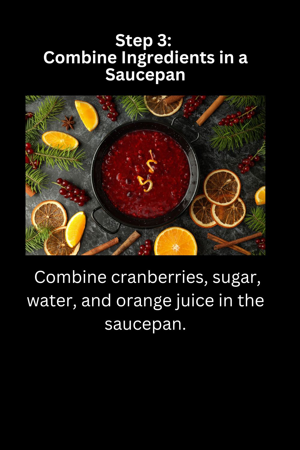 How to Make Cranberry Sauce(Step by Step)