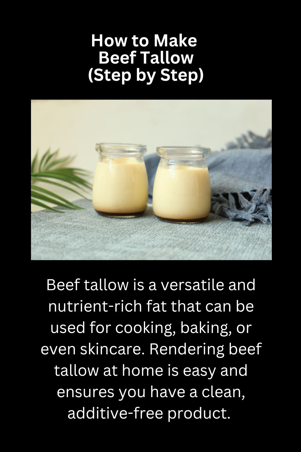 How to Make Beef Tallow (Step by Step)