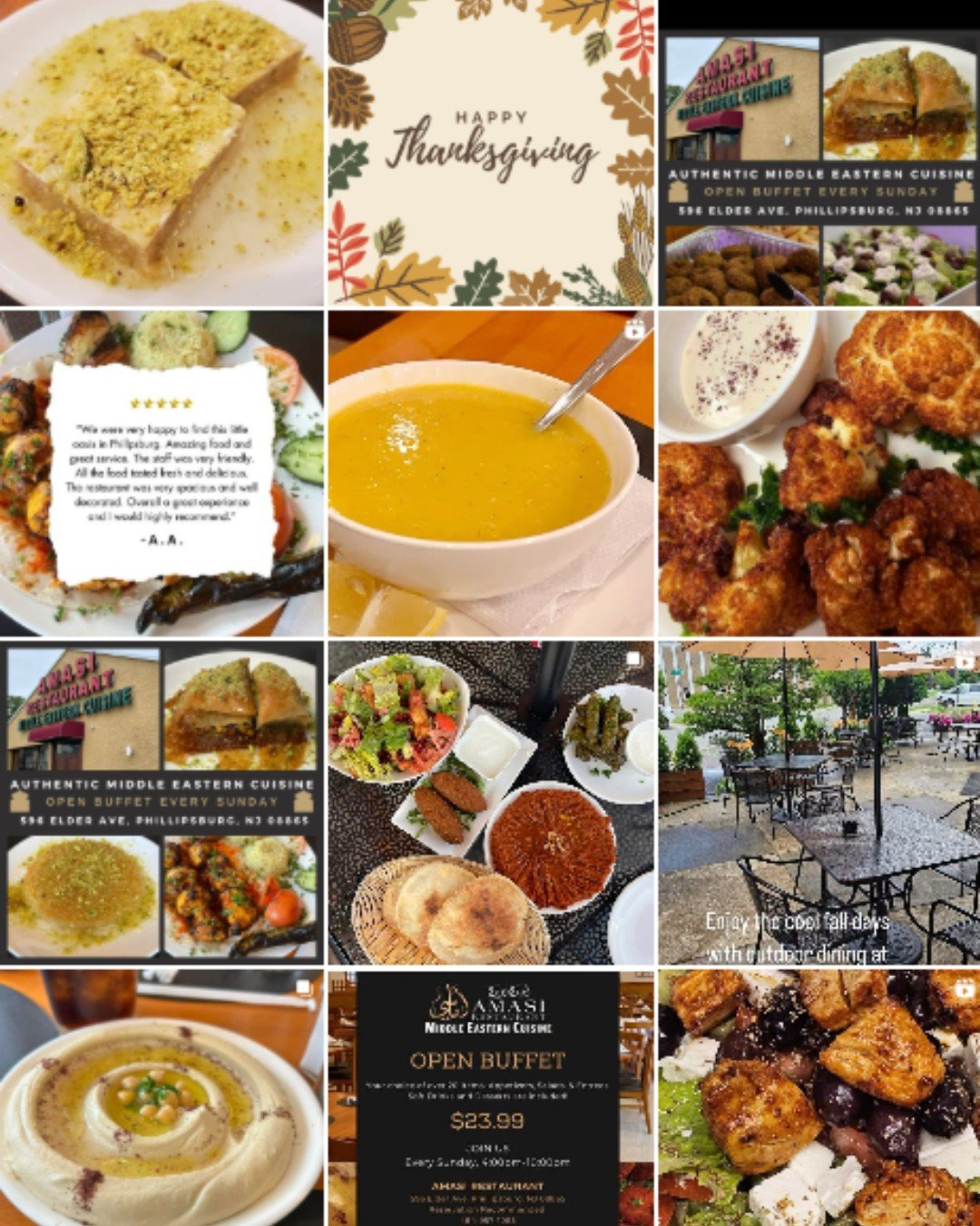 Amasi Restaurant Instagram