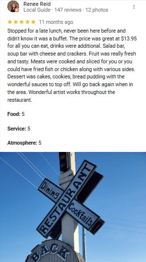 Back 40 Junction Restaurant Instagram