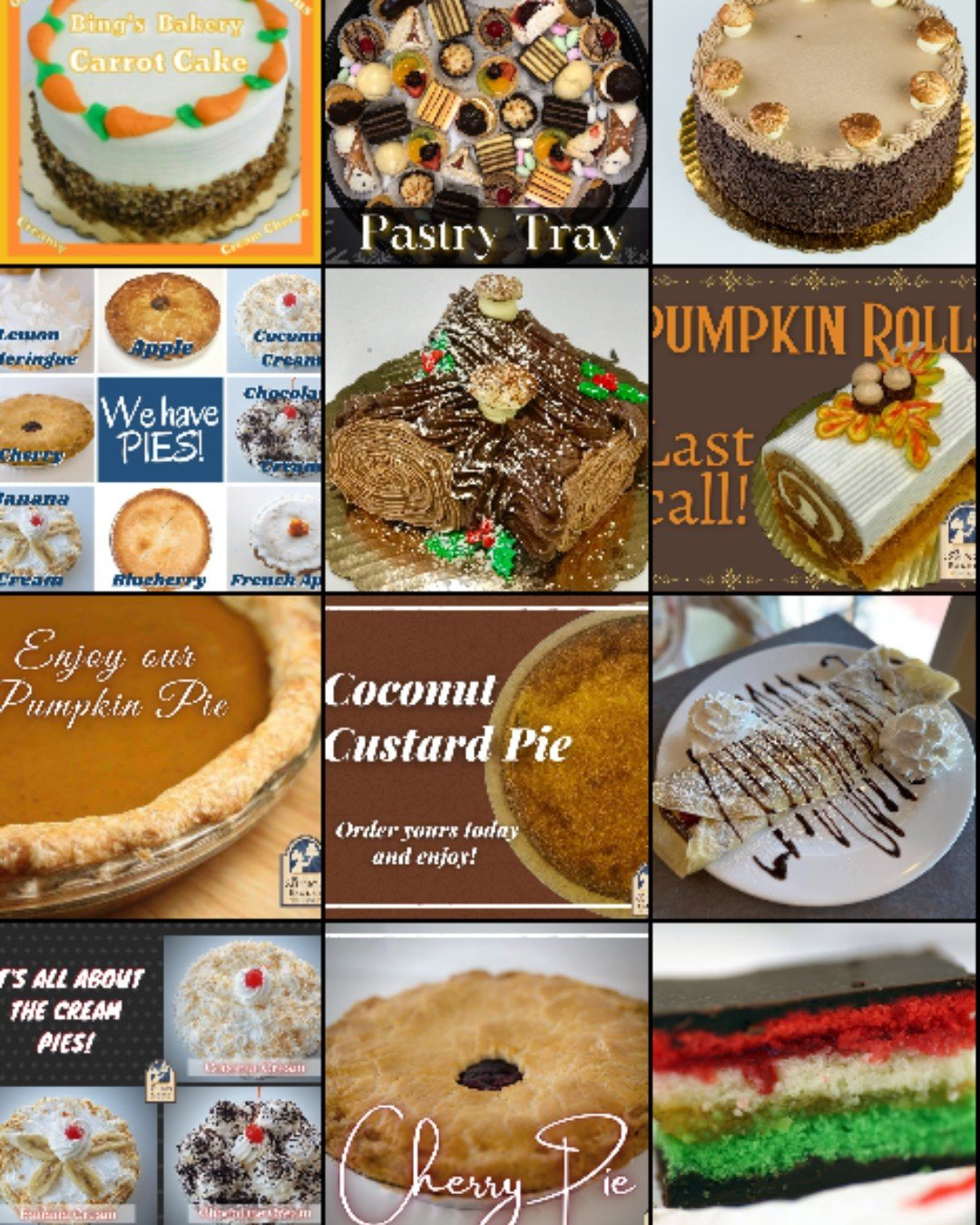 Bing's Bakery Instagram 