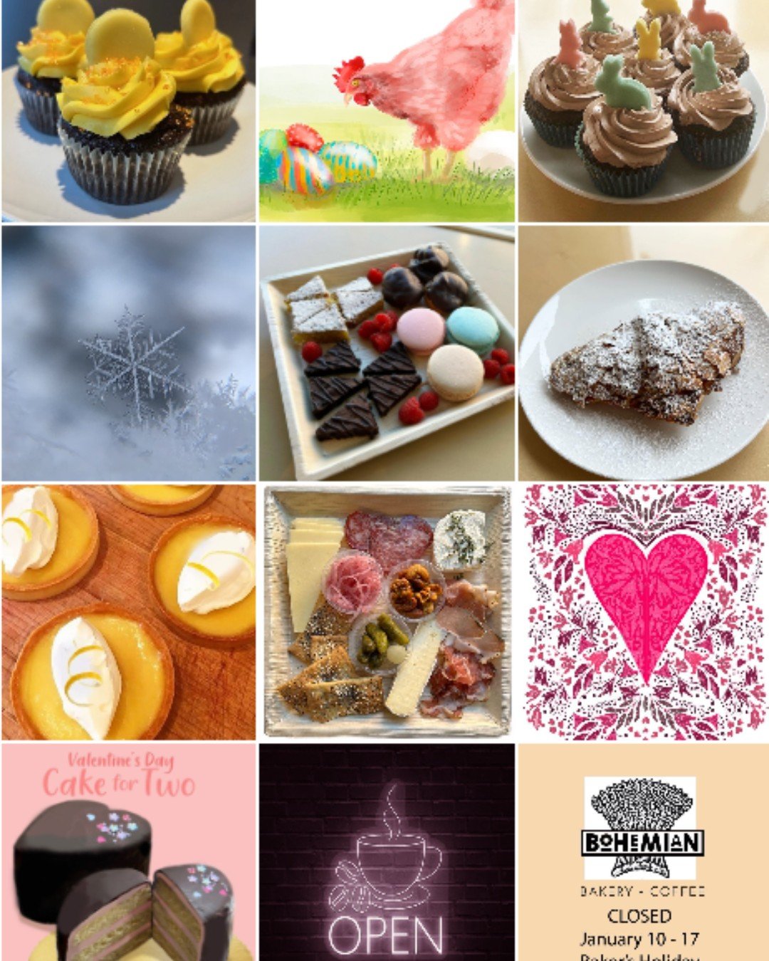 Bohemian Bakery Instagram