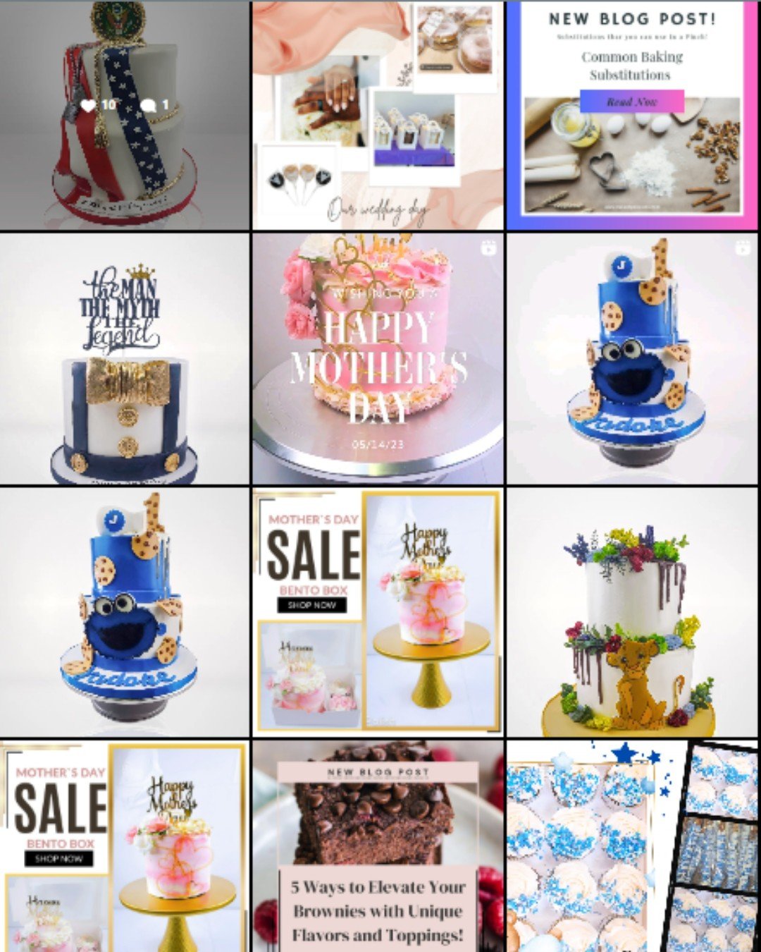 Cakes by Aneisha Instagram