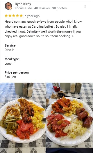 Carolina Buffet Instagram