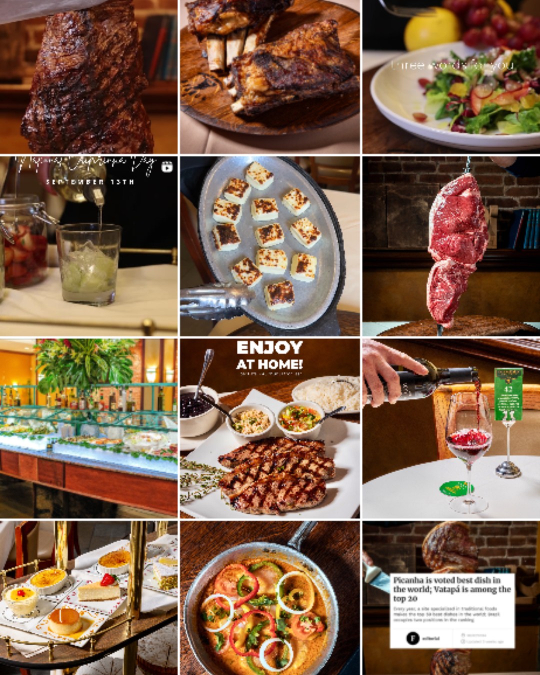 Churrascaria Plataforma Instagram