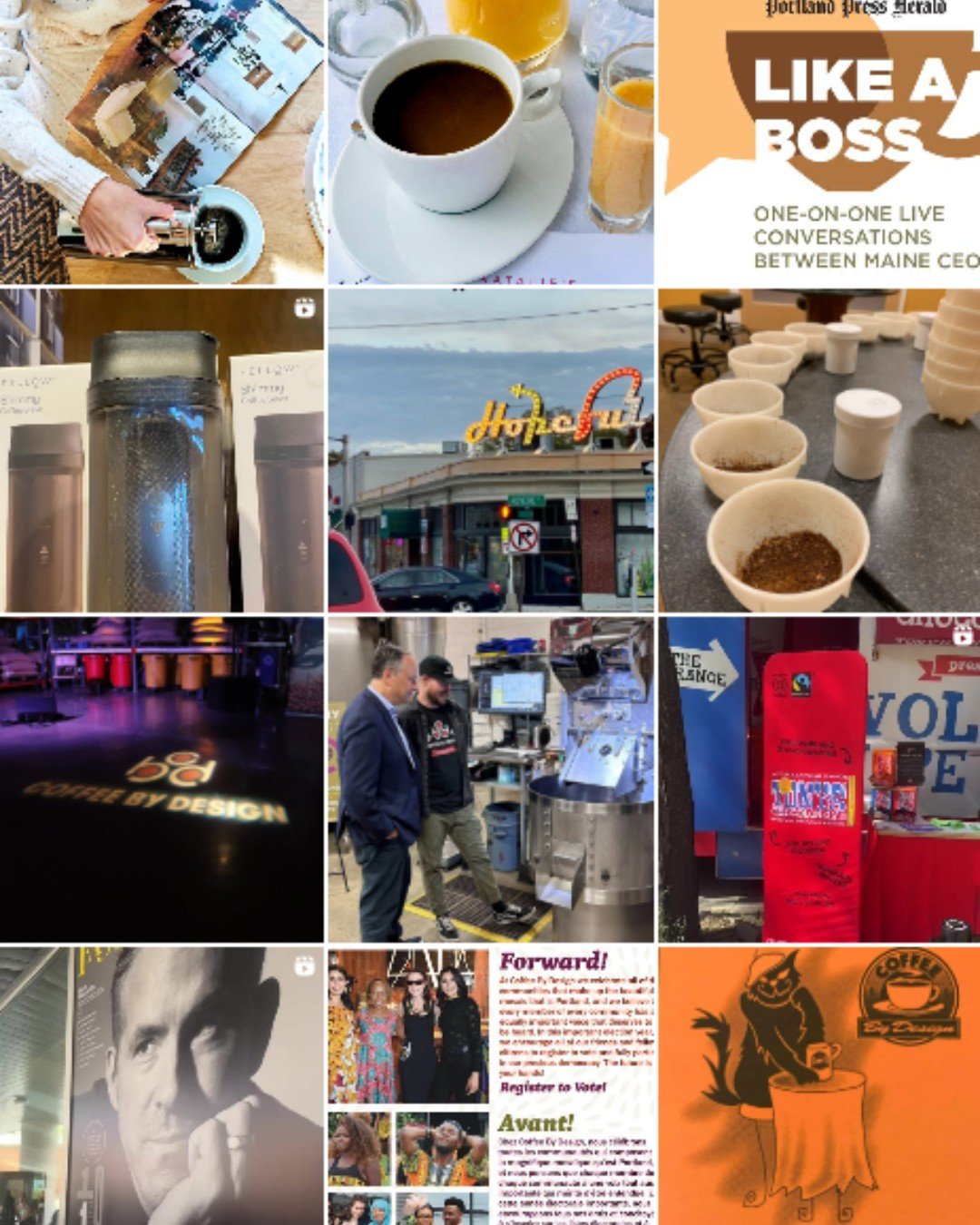 Coffee By Design Instagram