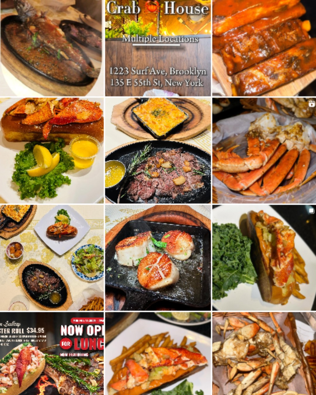 Crab House NYC Instagram