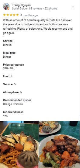 Feast Buffet Instagram