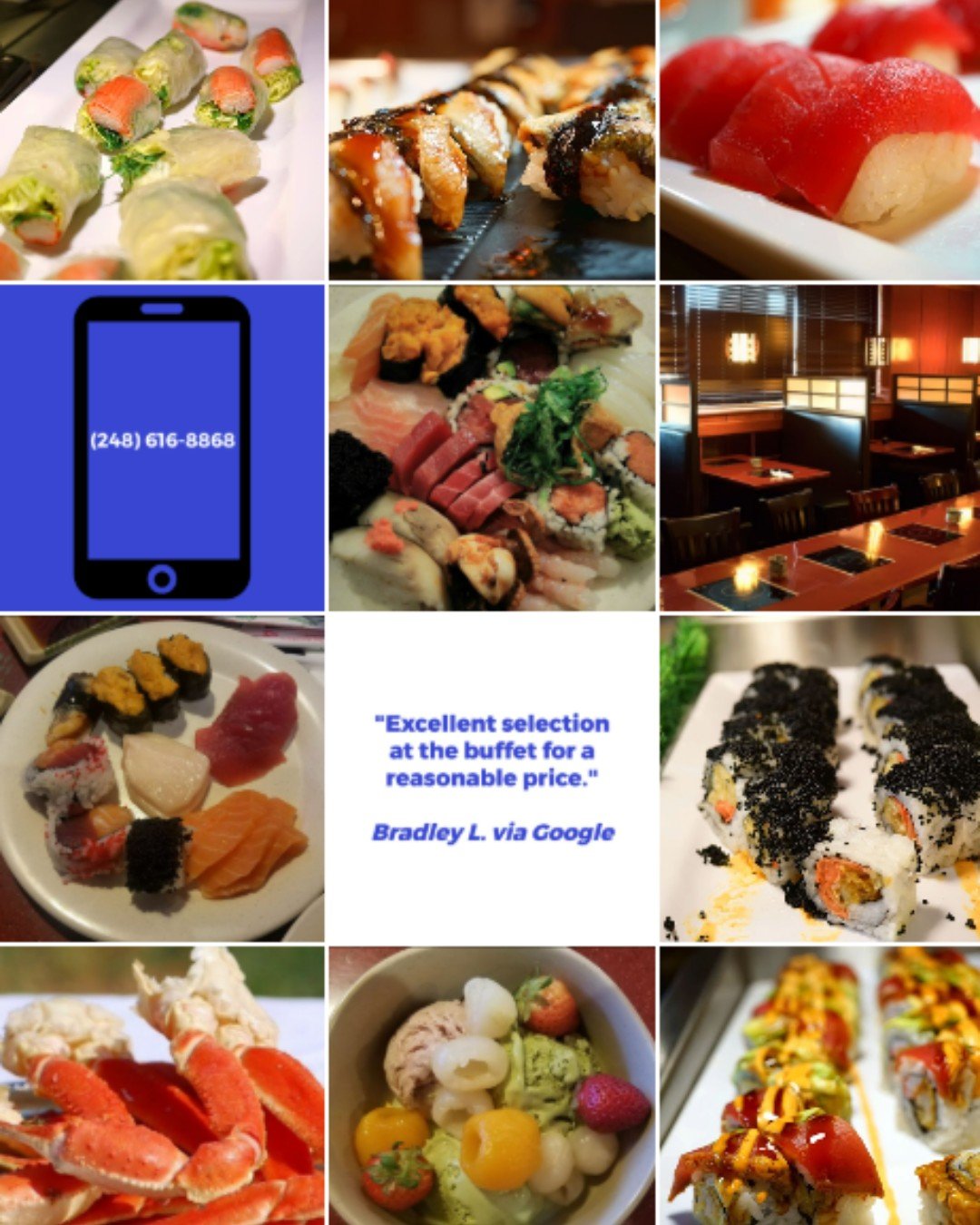 Fuji Japanese Buffet Instagram