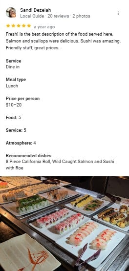 Jade Buffet Instagram