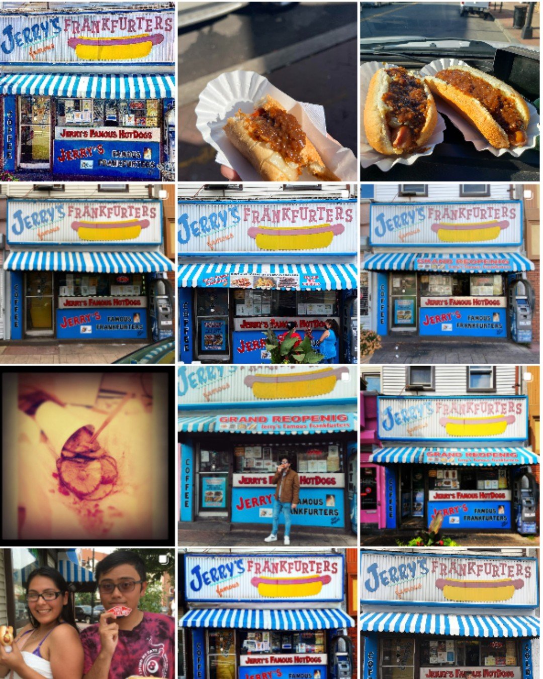 Jerry's Famous Frankfurters Instagram