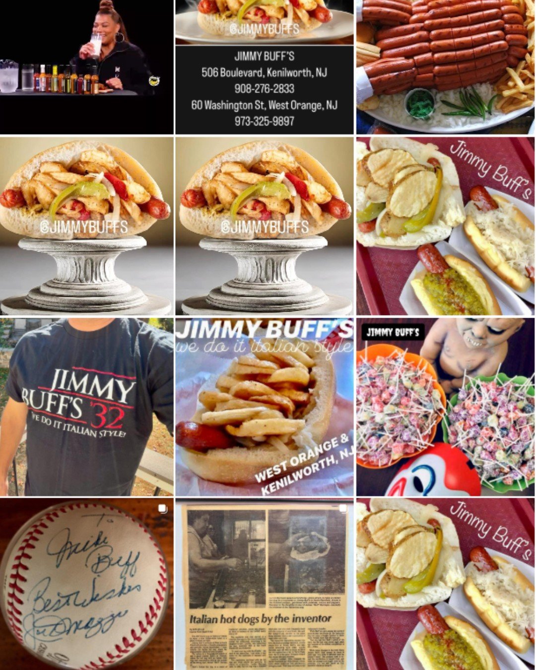 Jimmy Buff's Of West Orange Italian Hot Dogs Instagram