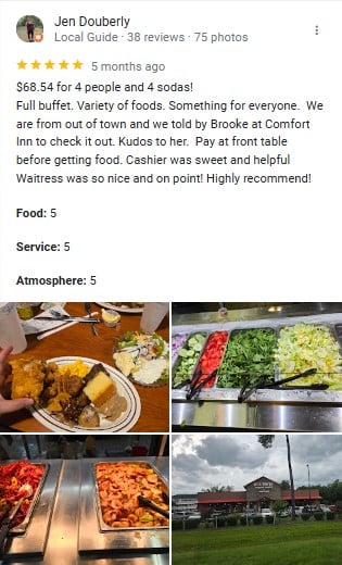 Ole Times Country Buffet Instagram