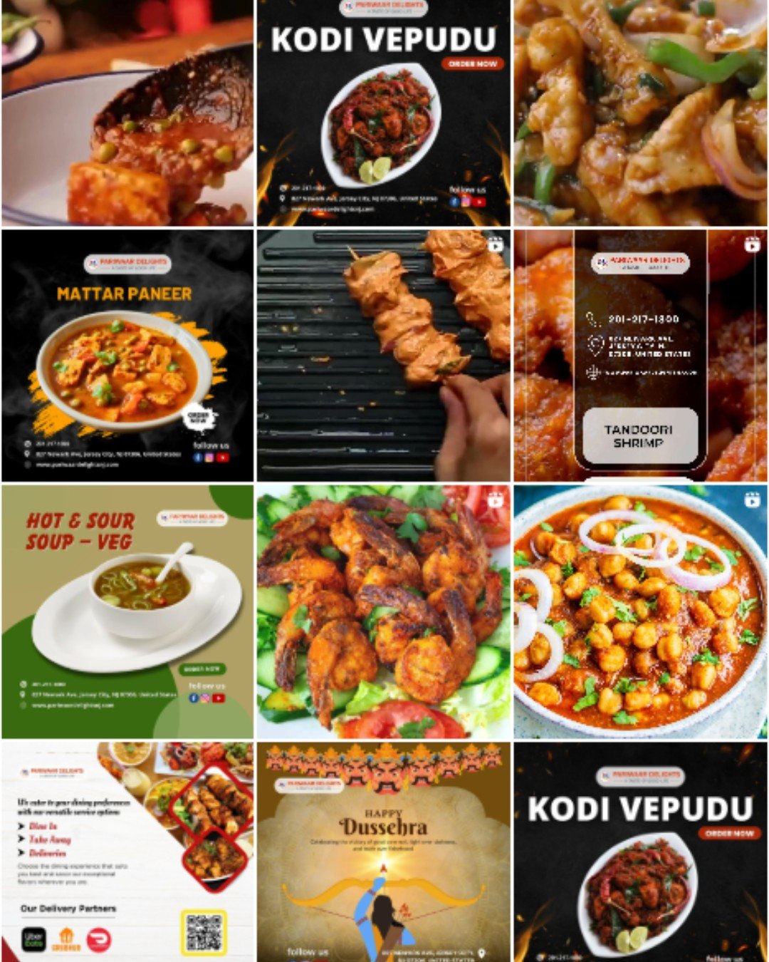 Pariwaar Delights - The King of Biryani's & Mandi's Instagram