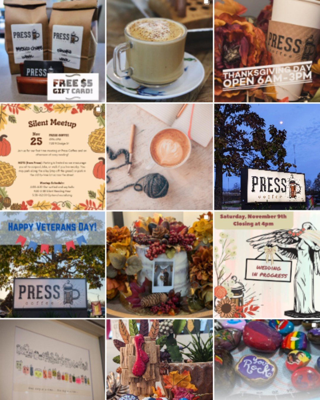 Press Coffee Instagram