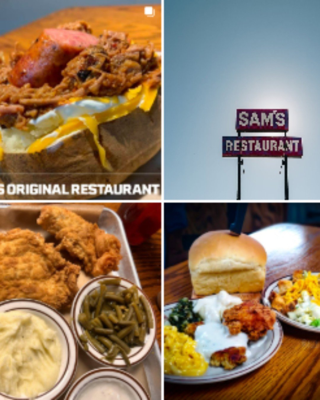 Sam's Original Restaurant Instagram