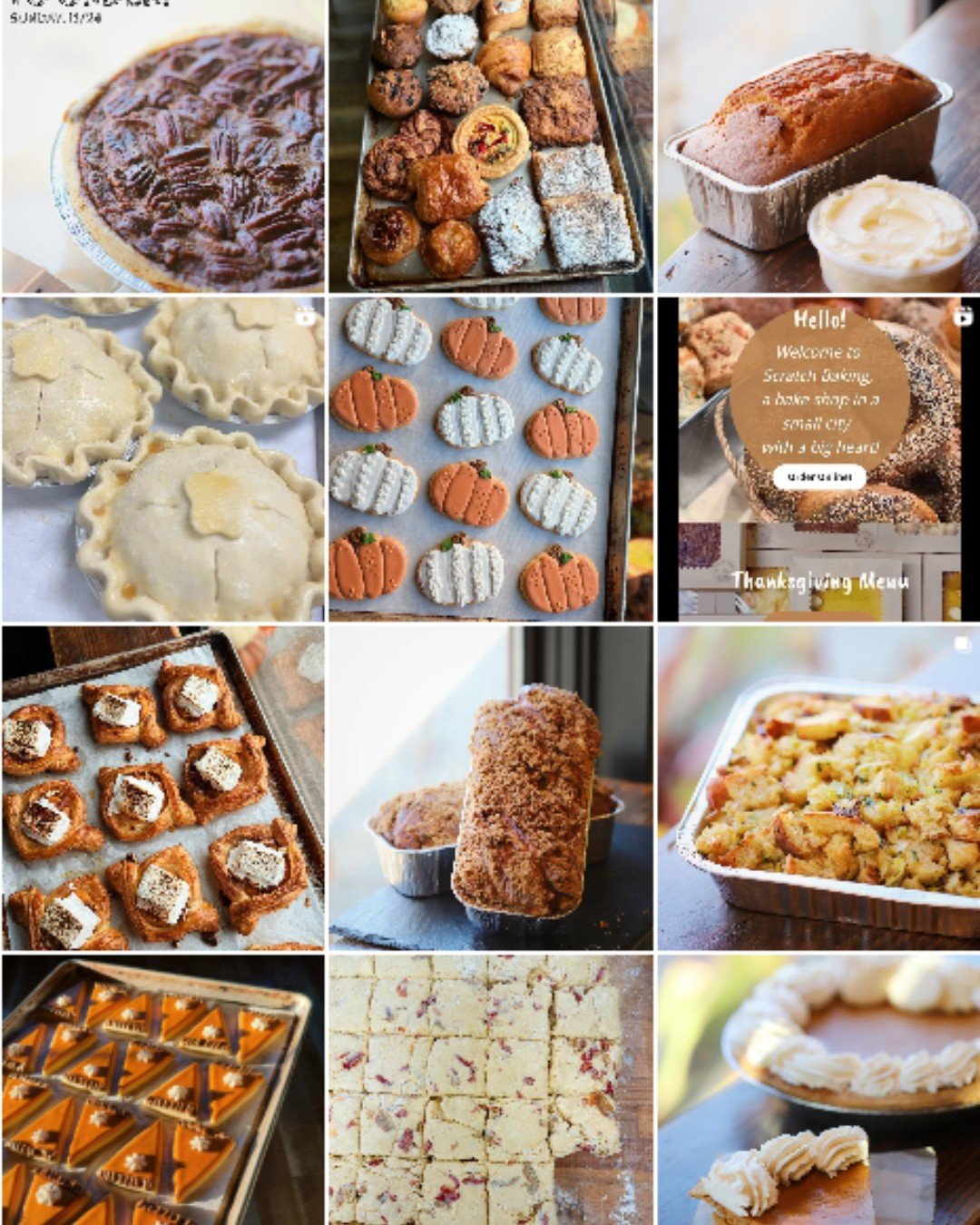 Scratch Baking Instagram
