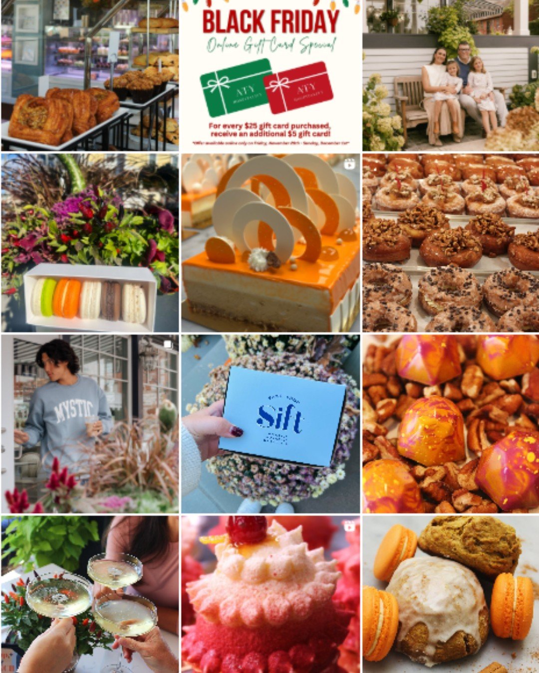 Sift Bake Shop Mystic Instagram