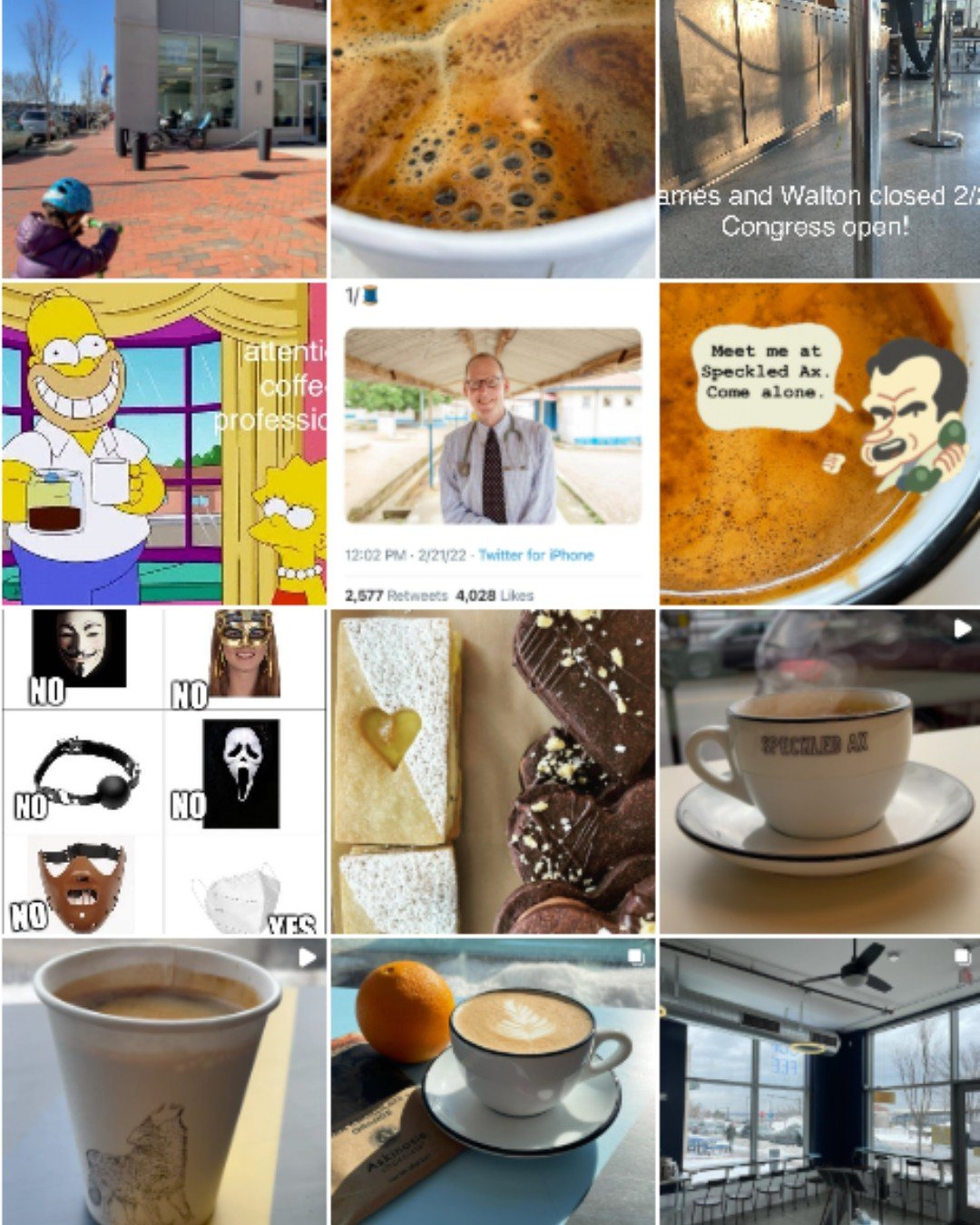 Speckled Ax Instagram