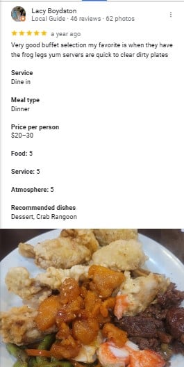 Ten Ten Buffet Grill & Sushi Instagram
