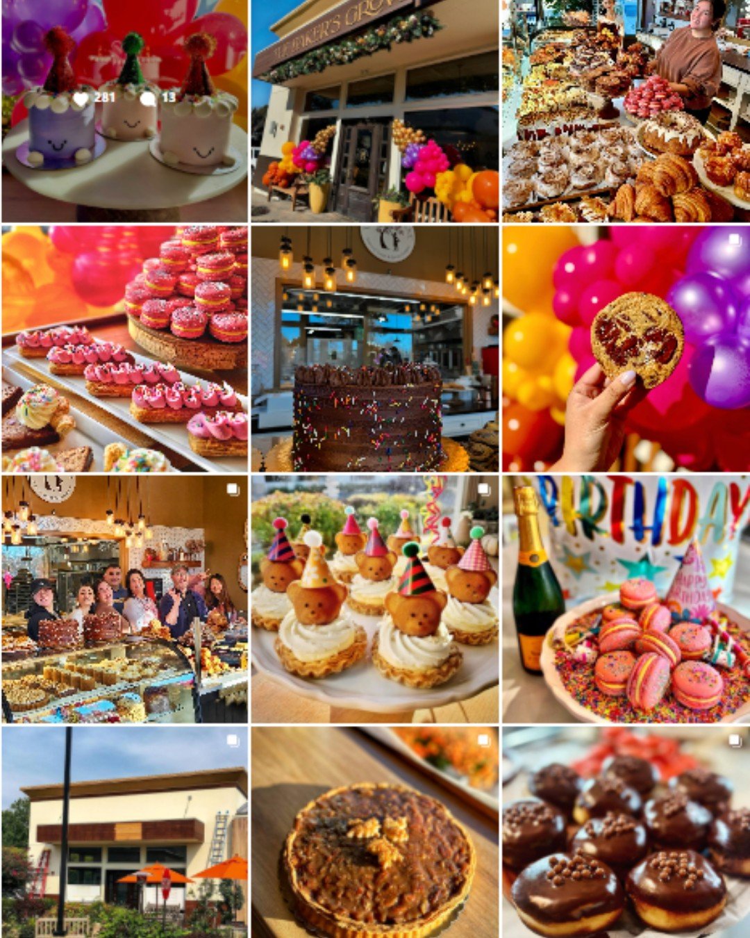 The Baker’s Grove Instagram