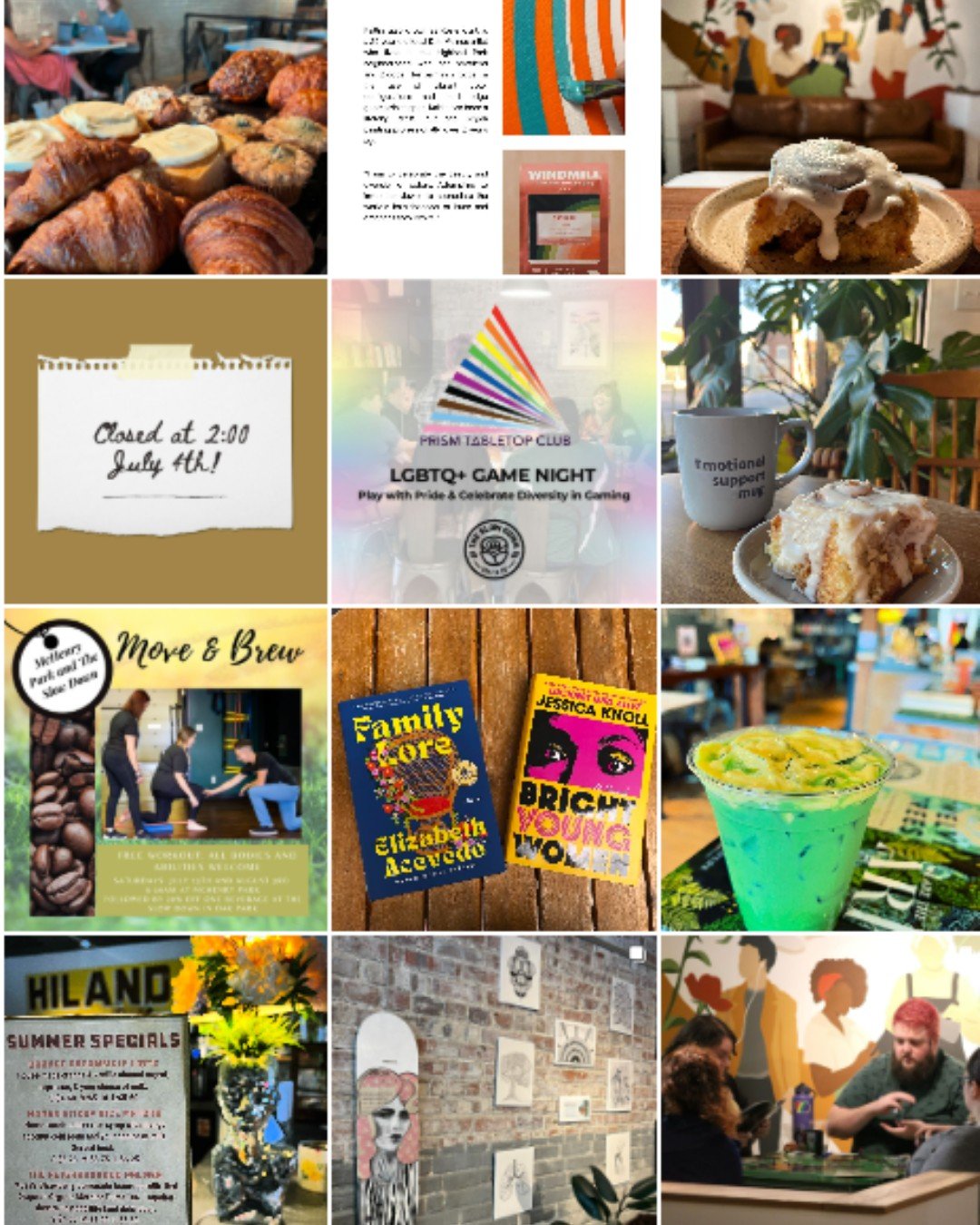 The Slow Down Coffee Co. Instagram