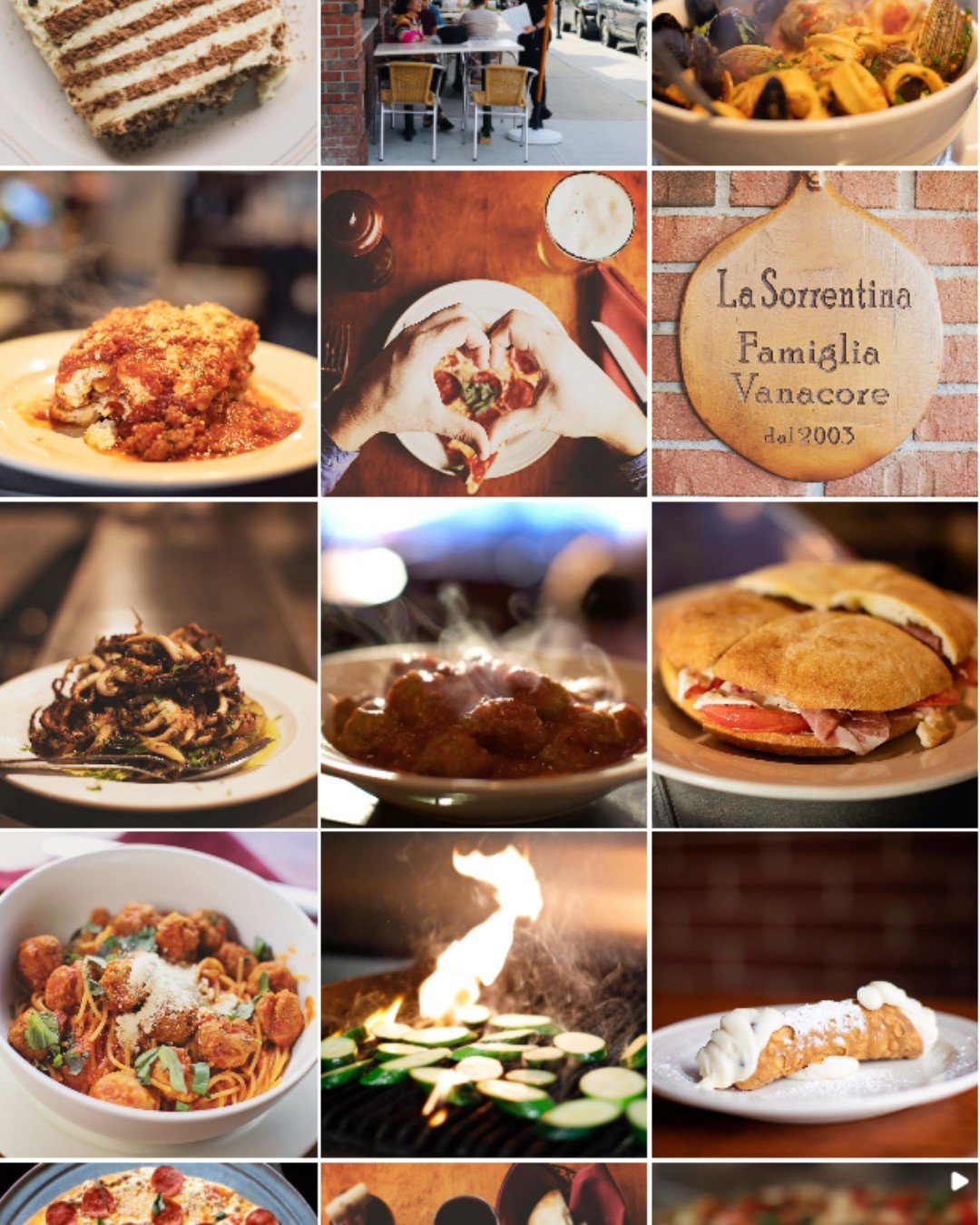 Trattoria La Sorrentina Instagram