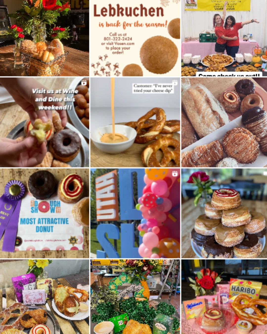 Vosen's Bread Paradise Instagram