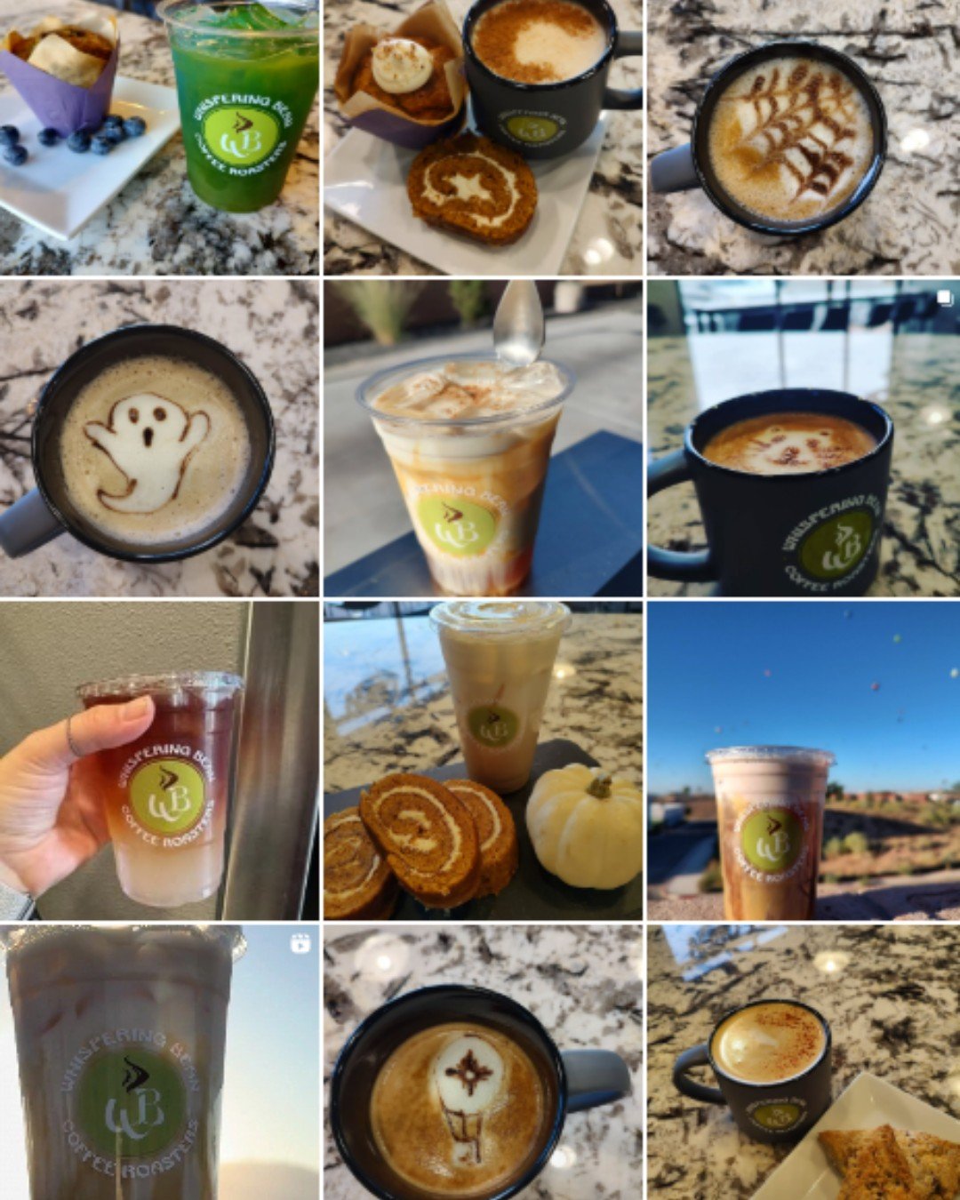 Whispering Bean Coffee Instagram