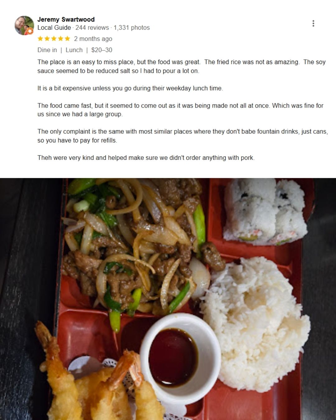 AK Jimmy's Asian Food Restaurant