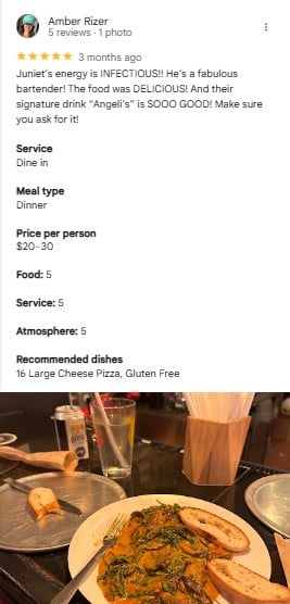 Angeli’s Pizzeria Instagram