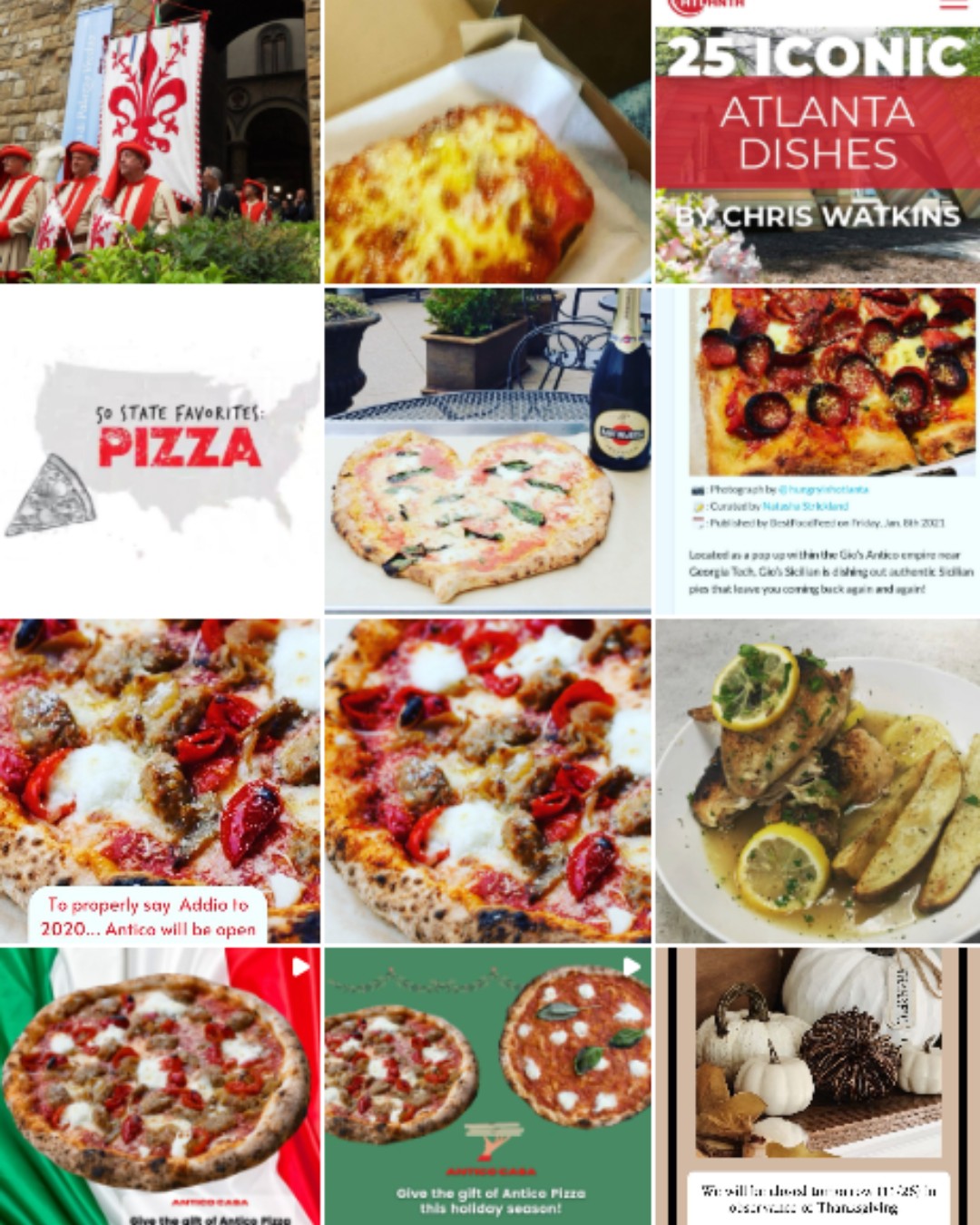 Antico Pizza Napoletana Instagram