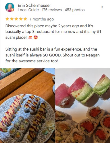 Big Eye Japanese Cuisine & Sushi Bar Instagram