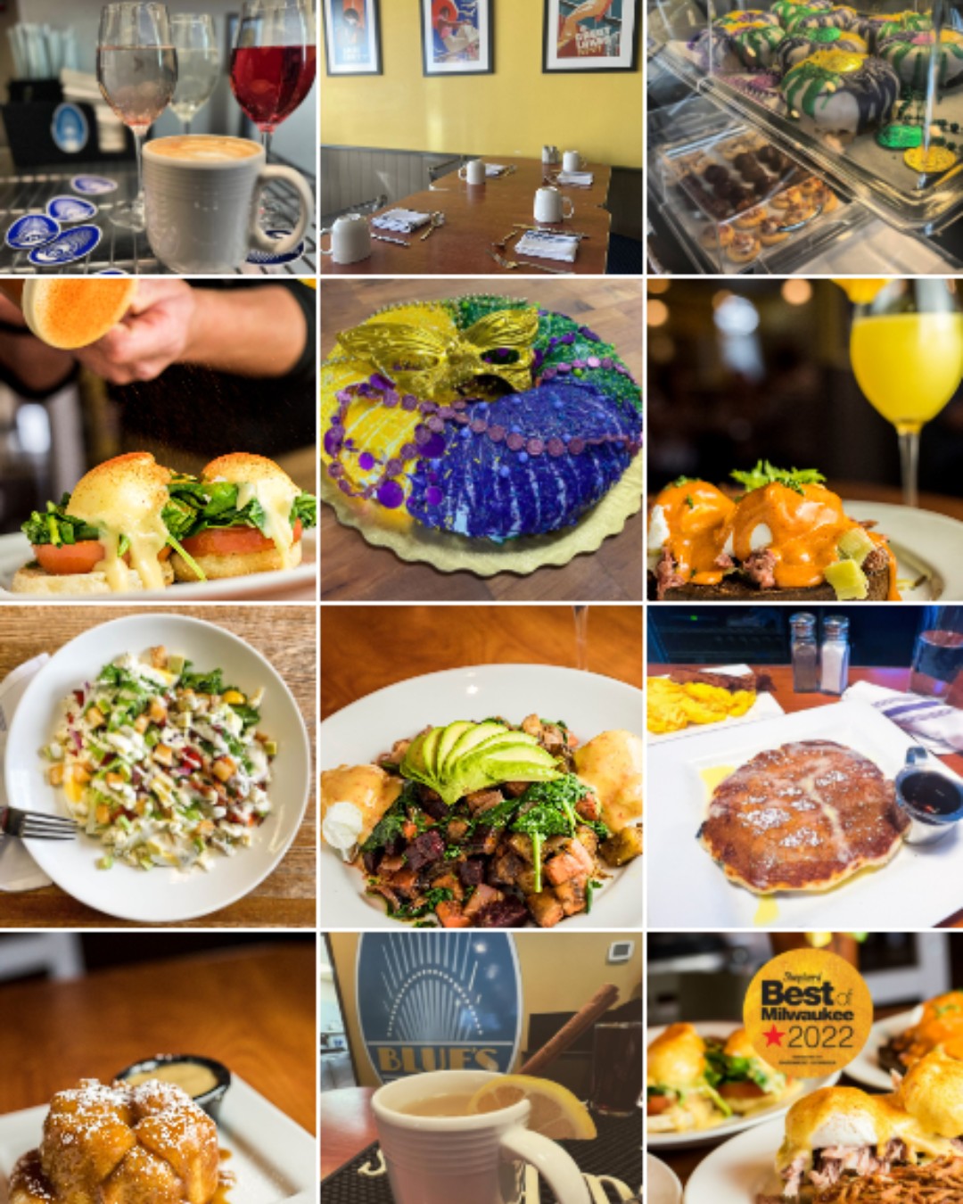 Blue's Egg + Bakery Instagram