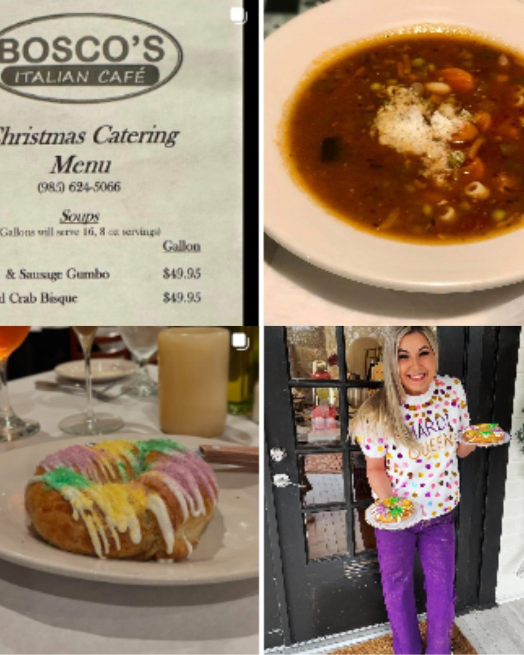 Bosco's Italian Cafe Instagram