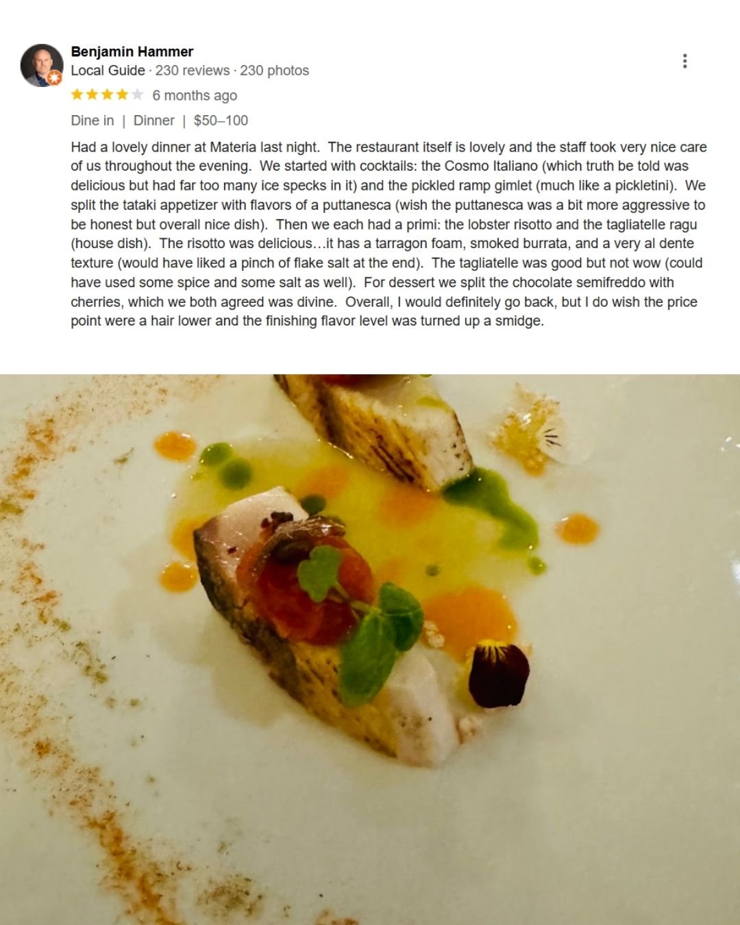 CT Materia Ristorante