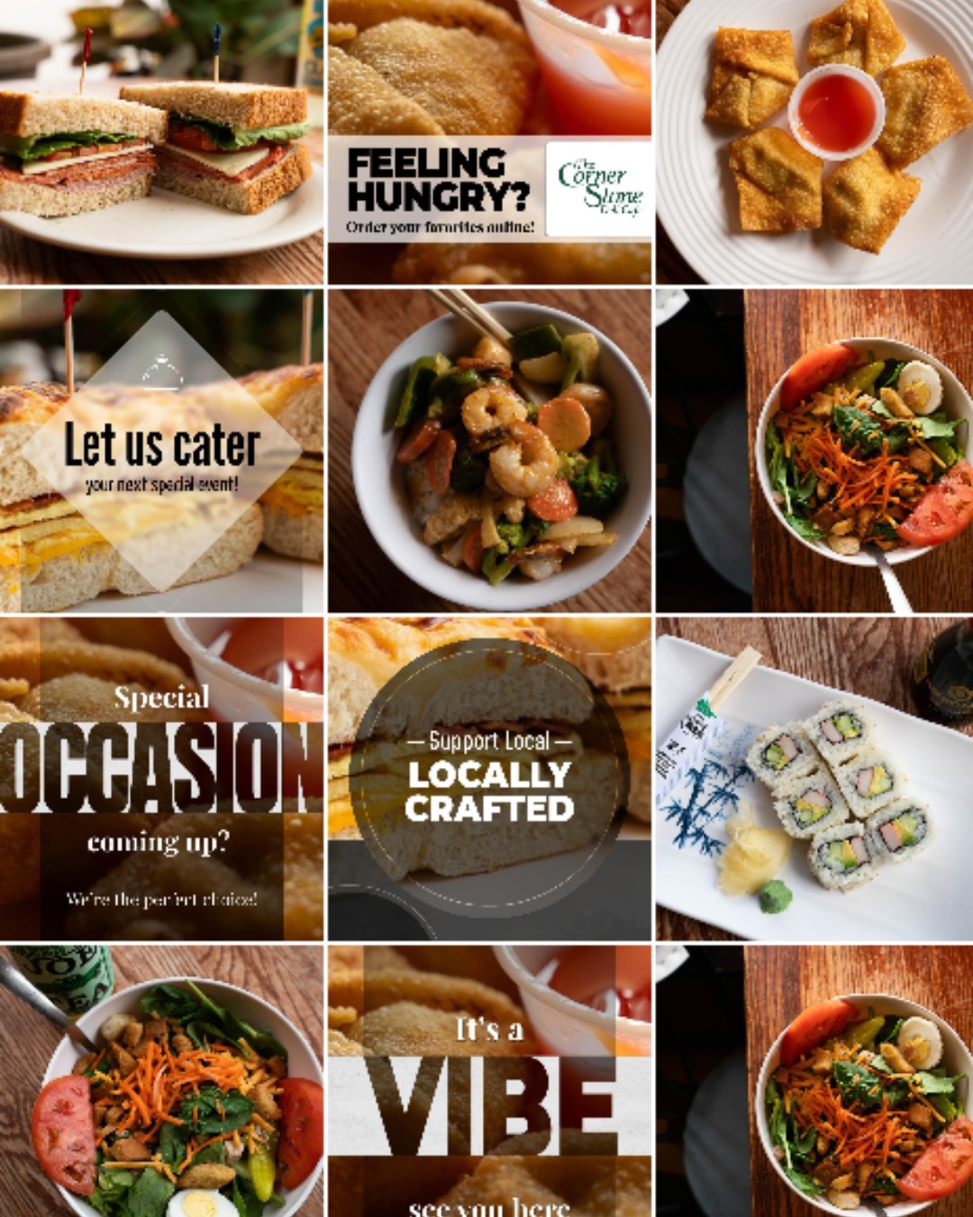 Cornerstone Deli & Cafe Instagram