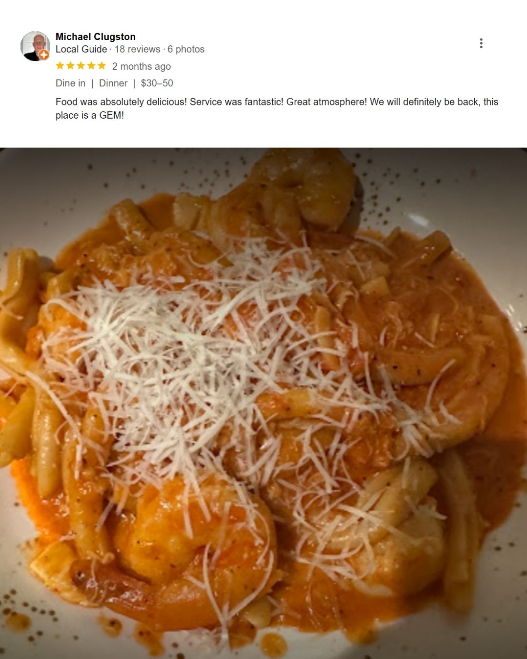 DE La Casa Pasta Restaurant