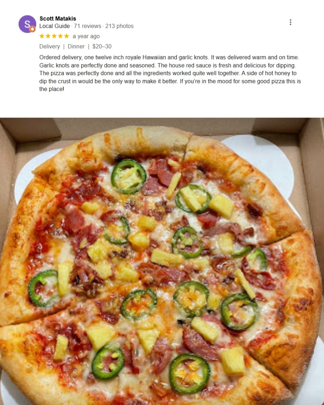 Danger von Dempsey's Pizzeria & Brewhaus