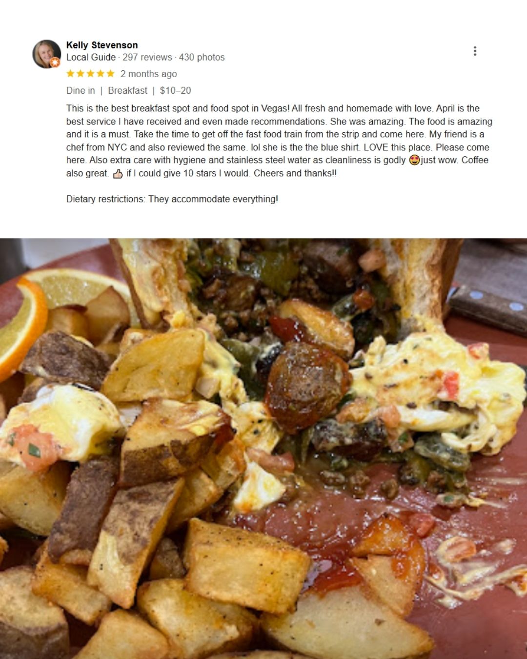 EGGscellent breakfast and Lunch