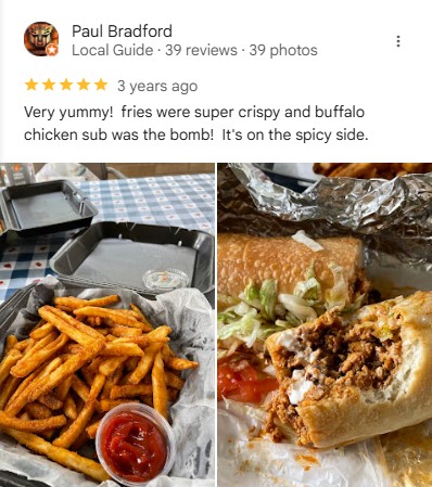 Front Street Subs Instagram