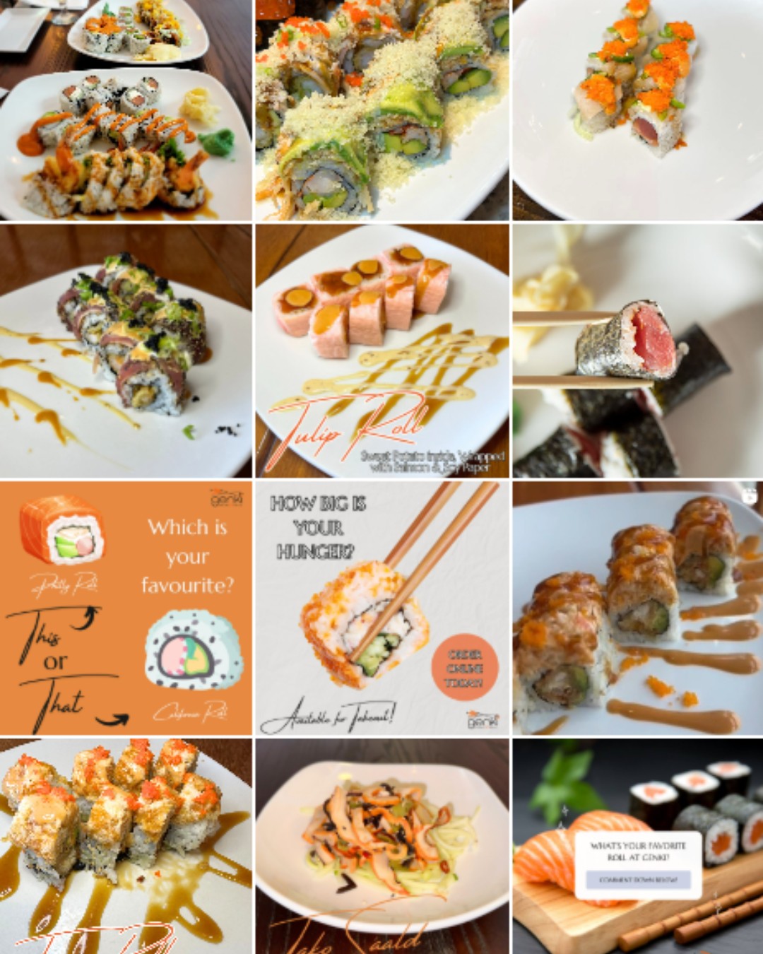 Genki Sushi and Grill Instagram