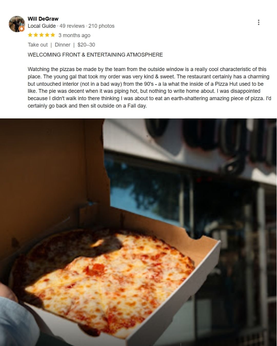 IA A & A Pagliai's Pizza