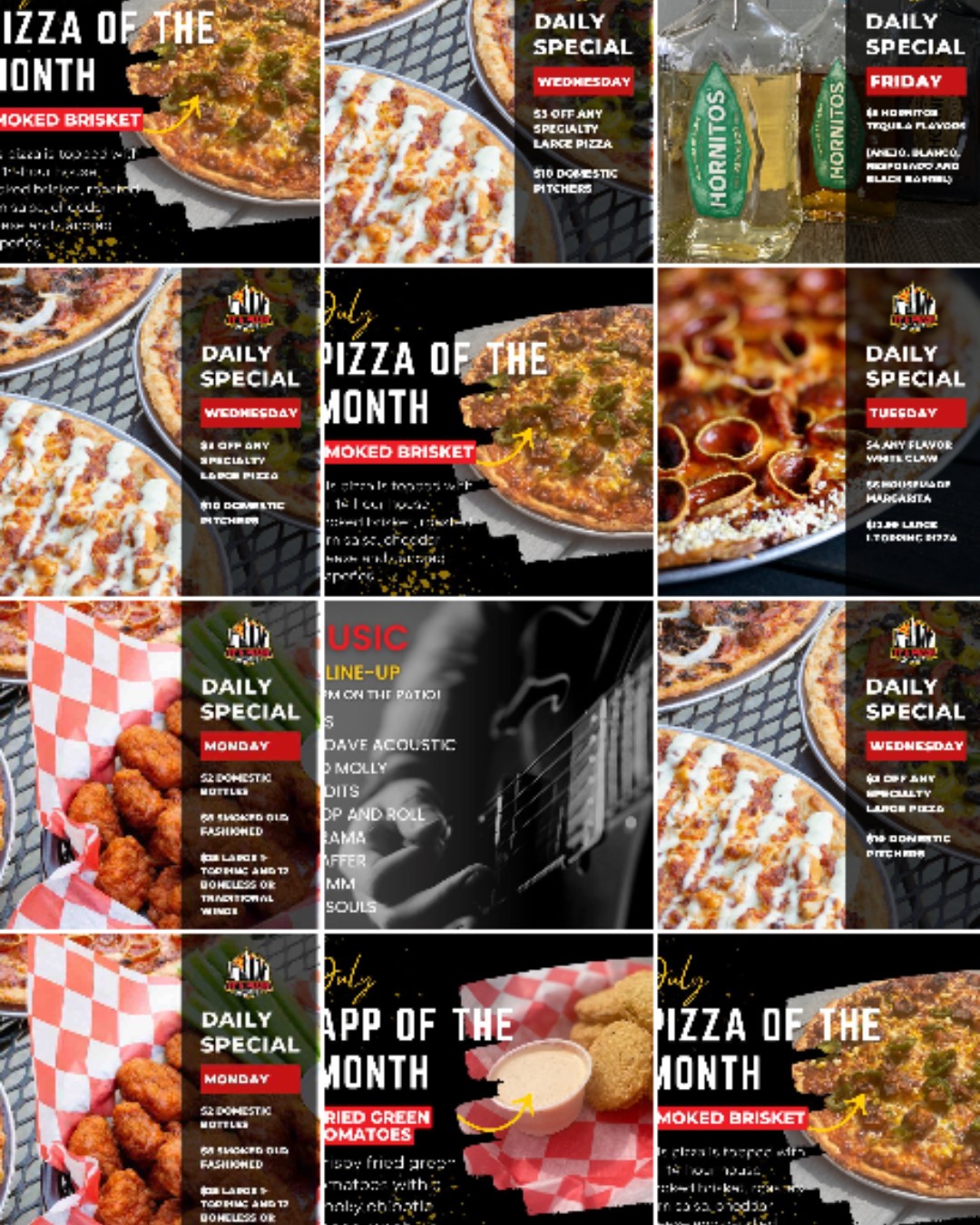 JT's Pizza & Pub - Linworth Instagram